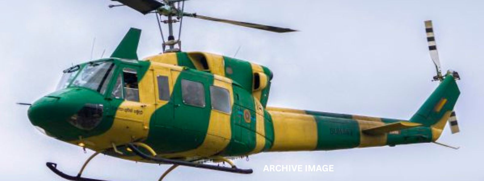 Air Force Helicopter Crashes into Maduru Oya